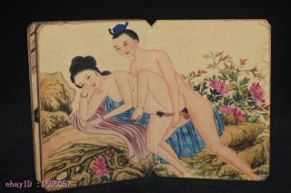 ancient painting shunga artistic erotic viusal painting book NR9 3
