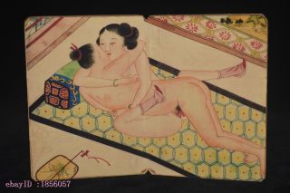 ancient painting shunga artistic erotic viusal painting book NR9 4
