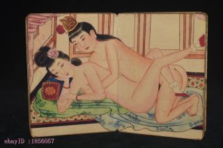 ancient painting shunga artistic erotic viusal painting book NR9 5