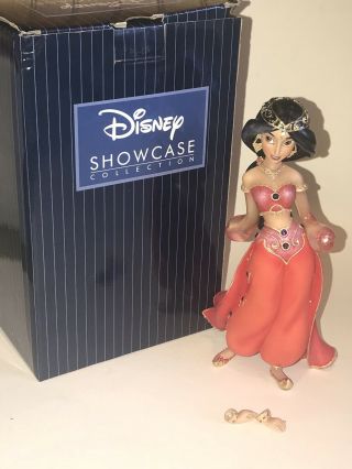 Disney Showcase Couture De Force Jasmine Figurine Red 25th Anniversary Aladdin