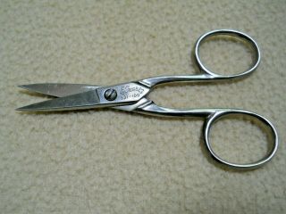 Vintage La Cross Sewing Embroidery Craft Scissors 331 100 / 3 1/2 " Long / Usa