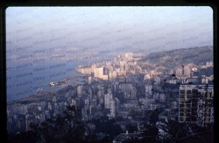 (025) Vintage 1973 35mm Slide Photo - Hong Kong - Aerial View