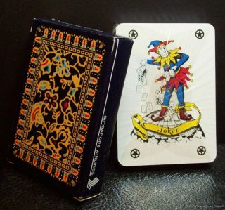 Vintage Singapore Airlines Playing Cards Deck Open Box 4 Star Joker
