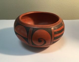Hopi Pottery Vintage Redware,  Signed