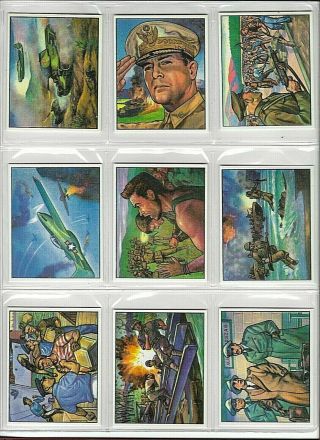 Fight The Red Menace Trading Card Set Of 48 Reprint Set/anti - Communist