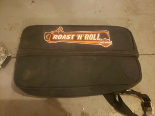 Harley Davidson Roast N Roll Coffee Thermos Cups Motorcycle Travel Kit Case