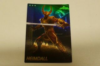 Marvel Contest Of Champions Card Heimdall Foil