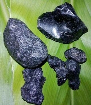 Tektite Meteorite Impact,  From Asia,  Natural Rare Tektite 51.  40 G
