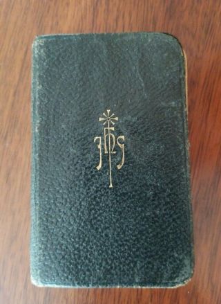 The Key Of Heaven Complete Little Catholic Prayers Book Pocket Size 1914 Rare