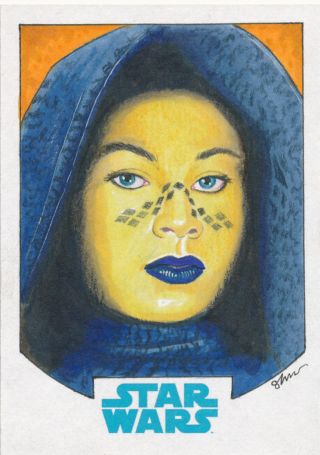 Star Wars Journey To The Force Awakens Sketch Card Shane Mccormack