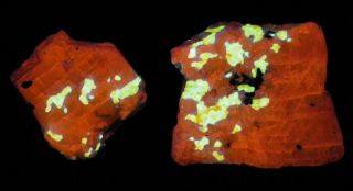 Barite In Calcite Franklin Nj Fluorescent Mineral Specimens 2