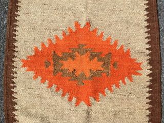 1 Vintage/Antique Native American Indian Rug,  Saddle Blanket 36 