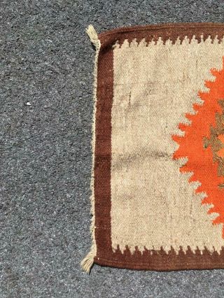 1 Vintage/Antique Native American Indian Rug,  Saddle Blanket 36 