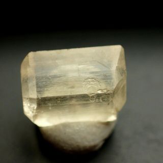 TOPAZ DOUBLE - TERMINATED CRYSTAL FROM RARE LOCALITY Schneckenstein,  GERMANY 2