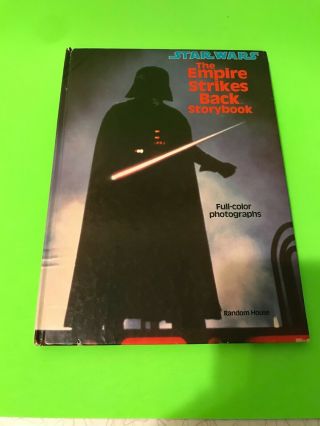 Star Wars The Empire Strikes Back Storybook 1980 Hardcover - Random House