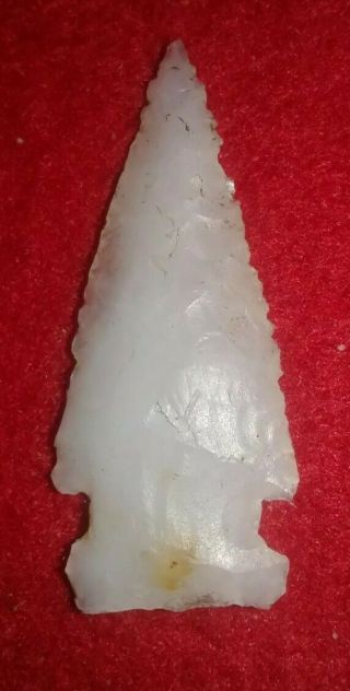 Authentic Arrowheads Oregon Artifacts 1 3/8 " Northern Side Notch Ex Favell
