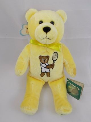Holy Bear Plush Tennis Sports Series 9 " Stuffed Animal
