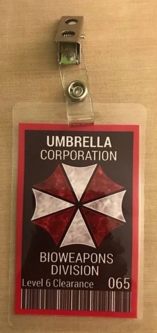 Umbrella Corporation - Bioweapons Division Badge