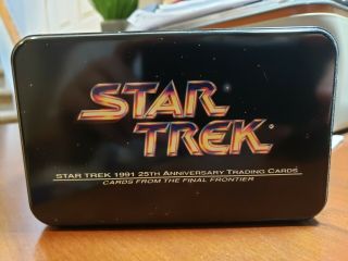 Star Trek 25th Anniversary Tin - Series 1 & 2 - Complete Trading Cards Set 1 - 310
