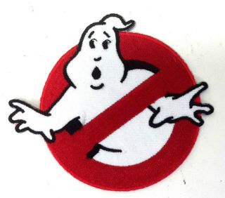 Ghostbusters No Ghost Logo Screen Accurate 4 " Wide Deluxe Costume/uniform Patch