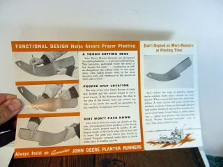 John Deere Planter Runners Brochure 1953 2