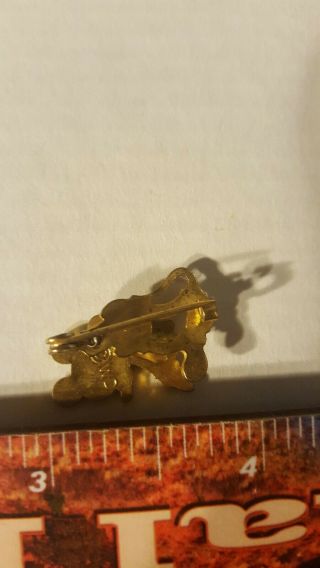 1930 ' s Mickey Mouse Trembler pin.  Marked W.  D.  on the back. 4