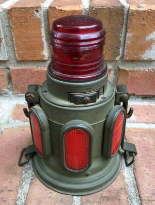 Vintage 604 Road Flare Lantern Mfd By The K - D Lamp Co Cincinnati,  Ohio