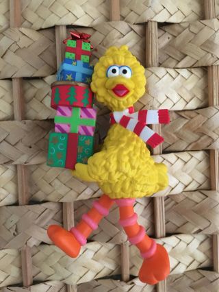 Big Bird Ornament,  Henson 2000,  With Christmas Tree,  Sesame Street