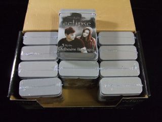 2010 Neca The Twilight Saga Eclipse Bandages In Tins (box Of 12 Tins)
