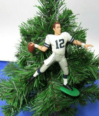 Custom Nfl Holiday Christmas Ornament Dallas Cowboys Roger Staubach