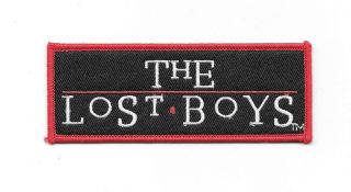 The Lost Boys Movie Name Logo Embroidered Patch,