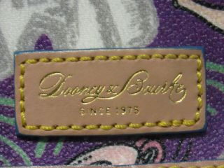 Dooney & Bourke Disney Parks Purple Sketch Wristlet 3