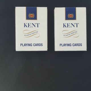 Vintage Kent Playing Cards Kent Cigarettes Promotional Poker Cards Made In Spain