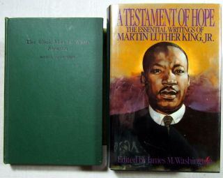 Black History (2) Books – Black Man In White America (1944) & Mlk,  Jr.  Writings