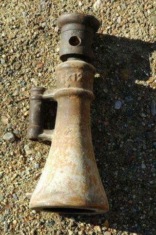 Antique 1 - 3/4 X 12 House Railroad Barn Screw Bottle Jack Cast Iron Tool