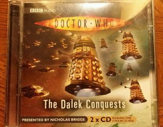 Doctor Dr Who: The Dalek Conquests (cd - Audio,  2006)