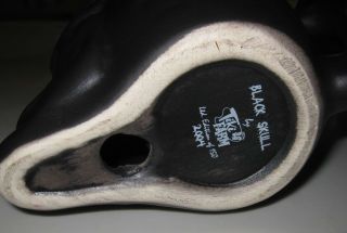 RARE Tiki Farm Limited Edition Black Skull Tiki Mug 2005 TAPCO MOLD 5