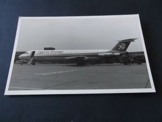 Cyprus Airways Bac 1 - 11 G - Bfwn Vintage Photograph