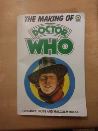 Vintage Doctor Who Target Book Paperback - The Making Of Doctor Who 4th Dr Baker