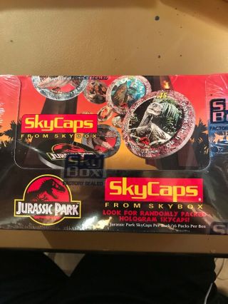 1993 Jurassic Park Skycaps Factory Box