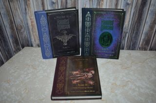 Disney Tales From The Haunted Mansion Volume 1 2 3 Book Set Arcane Series