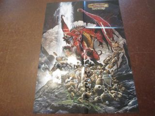 Vintage Dungeons And Dragons Miniatures Double Sided Poster 30 " X 21 " L786