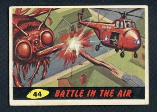 1962 Topps Mars Attacks 44 Battle In The Air Ex 365442 (kycards)