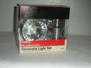 Vintage Amf Roadmaster Bicycle Generator Light Set Ac - 92