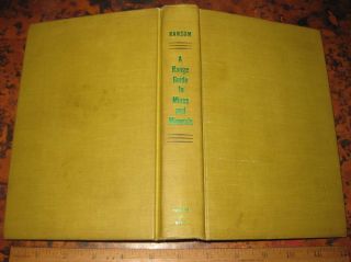 A Range Guide To Mines & Minerals By Ransom 1964 Rocks Gems Mining Prospecting