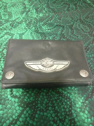 Vintage Harley Davidson Wallet 100 Year Anniversary.  Rare Collectable.