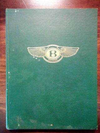 A Racing History of the Bentley by Darell Berthon (RARE - First Edition 1956) 3