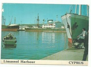 Cyprus Post Card Limassol Harbour