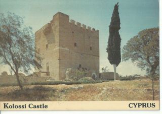 Cyprus Post Card Kolossi Castle Limassol