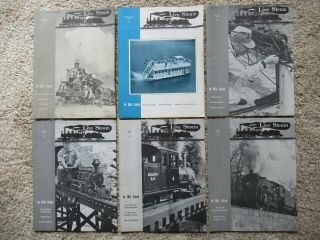 Live Steam Magazines,  1970,  6 Issues,  January - June,  Vol 4,  No.  1 - 6